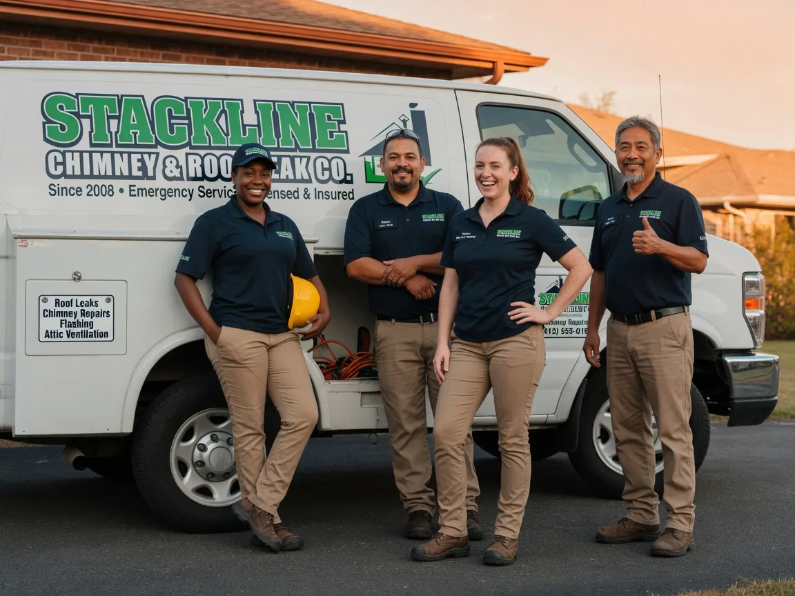 Chimney flashing repair company in Cleveland, NM